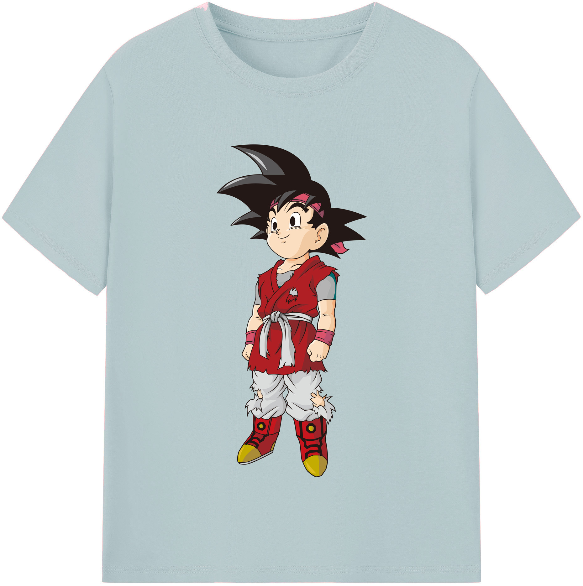 （画像用） ドラゴンボール 孫悟空（そん ごくう）Son Goku カカロット DRAGON BALL Kakarotto 綿100％半袖Tシャツ（フロントプリント）